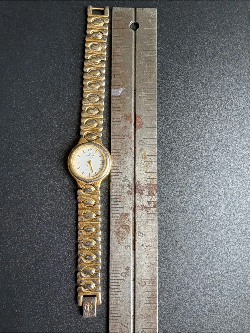 Mathey-Tissot Women’s Bi-Color Quartz‎ Watch — White Dial